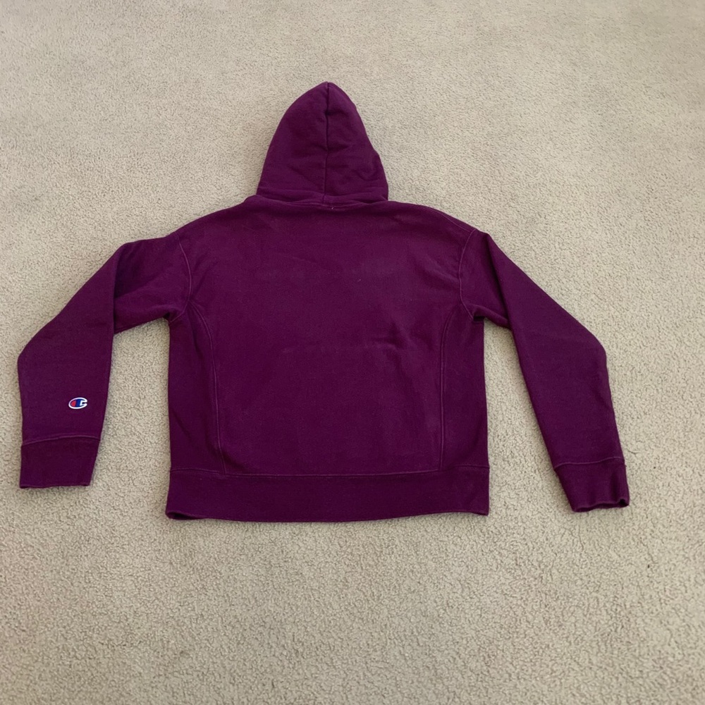 Champion hoodie (burgundy) - Picture 2 of 3